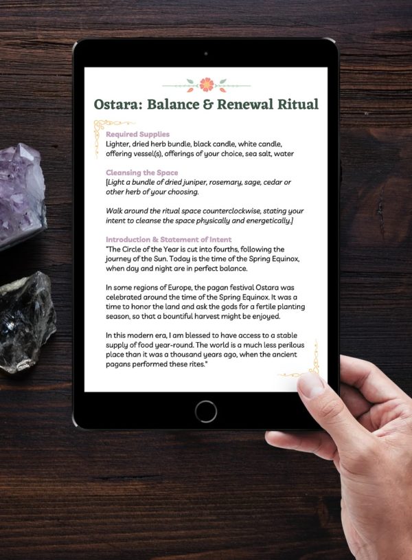 Ostara Ritual for Balance & Renewal