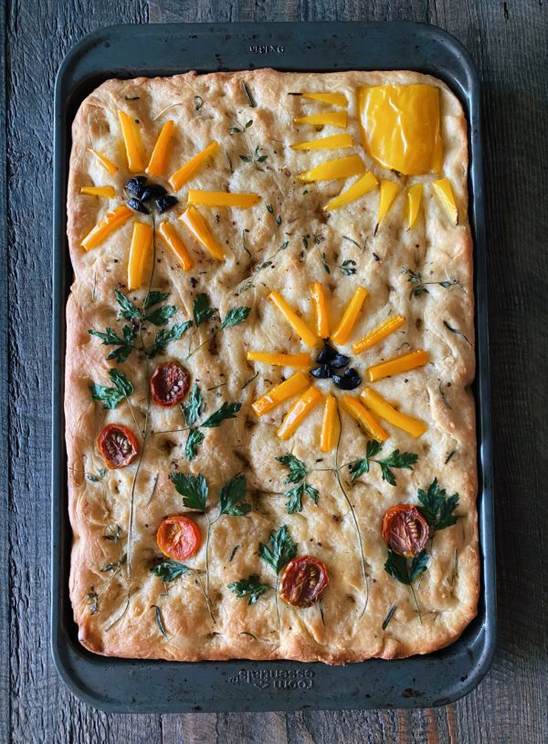 Easy Summer Solstice Herb Focaccia Recipe