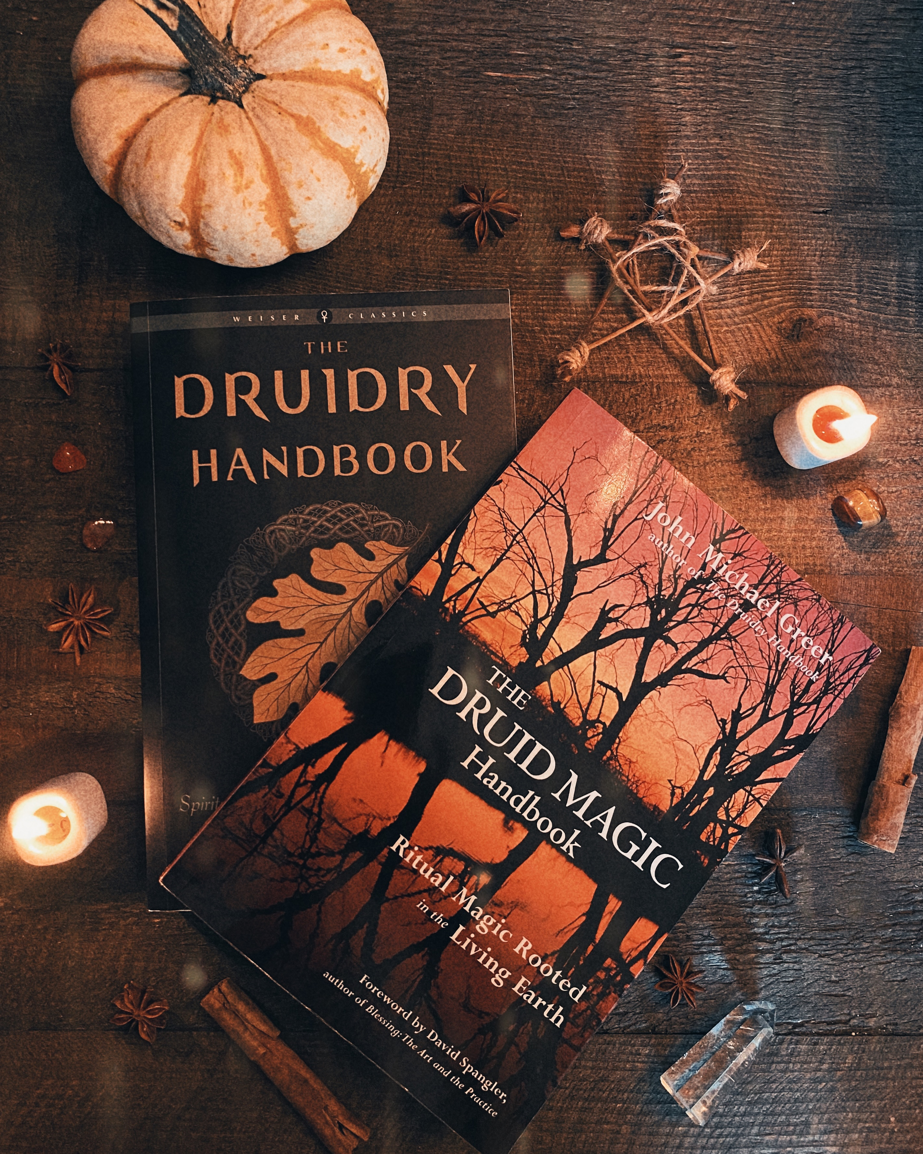 The Druidry Handbook and The Druid Magic Handbook